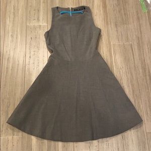 Zara Sleeveless Gray Dress